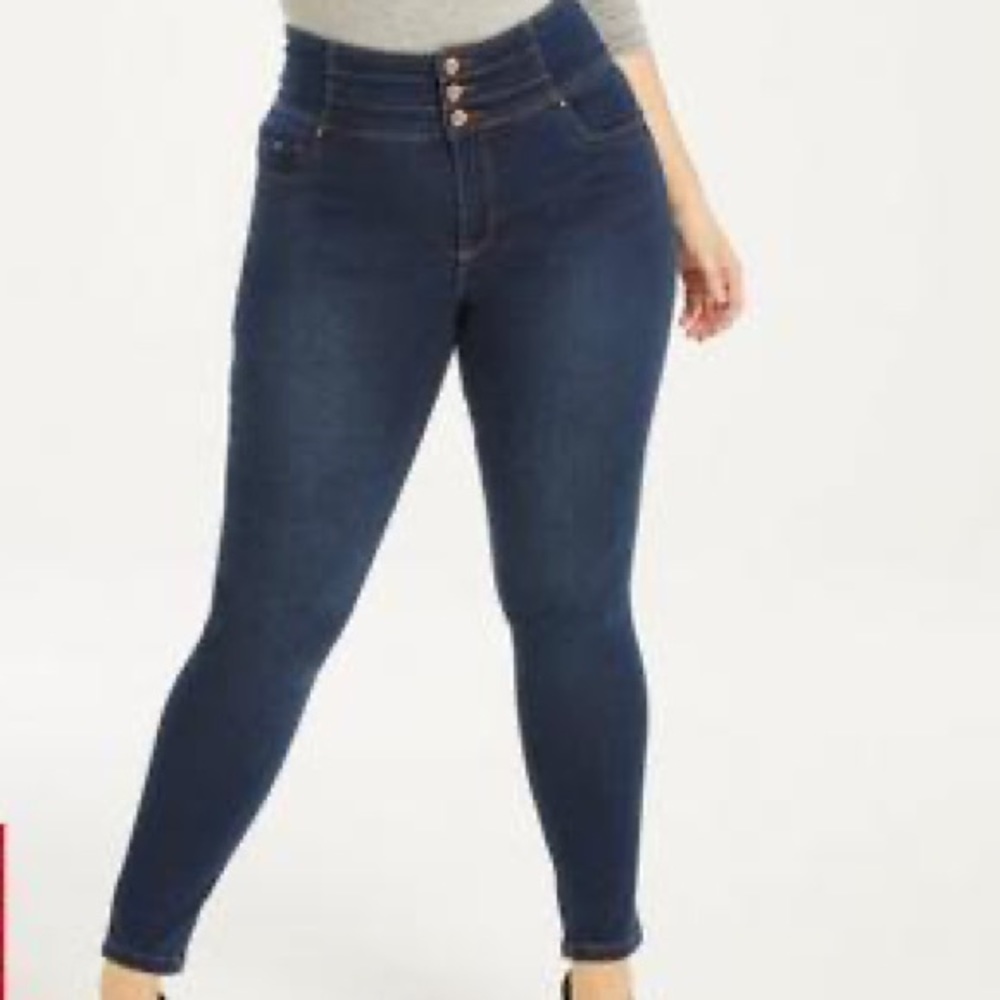 SimplyBe high rise shape & sculpt skinny jeans